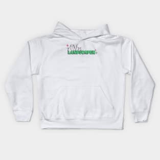 Mrs Landscaper Kids Hoodie